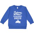thumbnail image 2 of Inktastic Future Snowmobile Driver Snowmobiling Toddler Sweatshirt, 2 of 4