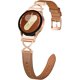 thumbnail image 1 of wonima44 Leather Band Compatible with Samsung Galaxy Watch 7 Band 6 5 4 FE 40mm 44mm, Watch 6 Classic/5 pro/Active 2, 20mm Dressy Replacement Strap with X-Shape Design for Samsung Watch Bands Women, 1 of 1