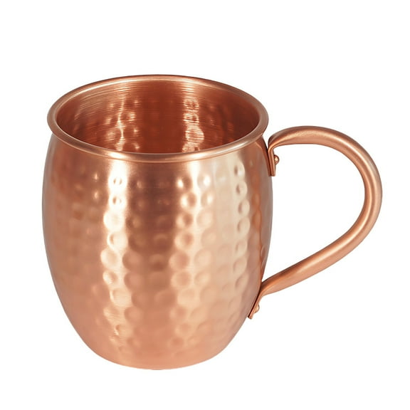 100% Copper Moscow Mule Mug Durable Coppery Beer Mugs 350ml Coffee Mug Milk Cup Pure Copper Bar Cup Drinkware