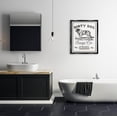 thumbnail image 2 of Stupell Industries Vintage Dog Soap Sign Graphic Art Jet Black Floating Framed Canvas Print Wall Art, Design by Daphne Polselli, 2 of 6