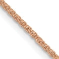 thumbnail image 2 of Solid 14K Rose Gold 1.5mm Diamond-cut Spiga with Lobster Lock Chain - 22", 2 of 8