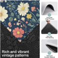 thumbnail image 3 of Pioneer Flower Floral Print Pattern Kitchen Rugs Sets Of 3,Kitchen Runner Rugs Non Skid Washable,Decorative Kitchen Floor Mats for Kitchen,Sink,Laundry,17"x30"+ 17"x47" + 17"x59", 3 of 6