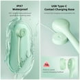 thumbnail image 5 of Electric Body Brush Back Scrubber for Shower, Waterproof Long Dual Handle Power Body Scrubber with 3 Heads, Rechargeable Bath Brush & 2 Speeds, for Cleansing, Exfoliating and Massaging Skin, 5 of 10