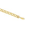 thumbnail image 6 of JewelStop 14k Yellow Gold 8.4mm Charm Bracelet 8" Lobster Claw, 6 of 7
