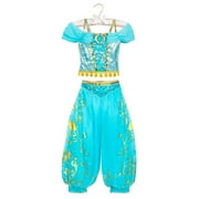 Disney Jasmine Costume for Kids - Aladdin Size 3 Multi