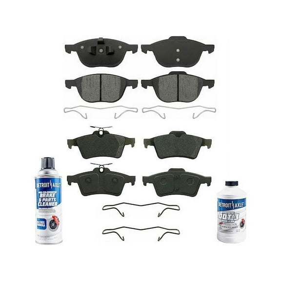 Brake Pad Set - Compatible with 2013 - 2016 Ford Escape 2014 2015