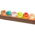 thumbnail image 4 of Lámpara de noche con bola de cristal LED, creativa, para decoración de mesa Base rectangular, 4 of 5
