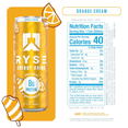 thumbnail image 4 of RYSE Energy + Protein Drink Orange Cream, 12oz Cans, 6-Pack, 4 of 8