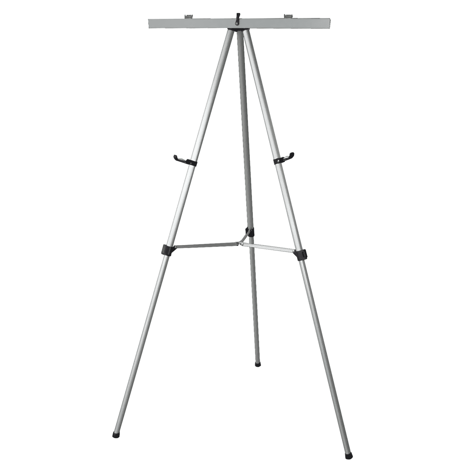Audio-Visual Direct Lightweight Aluminum Flip-Chart Presentation Easel, Silver (4 Count)