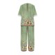 thumbnail image 5 of Puntoco-Conjunto de traje de dos piezas para mujer, top corto con cuello redondo y pantalones informales, estampado de verano, liquidación Puntoco Puntoco-3191, 5 of 5