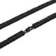 thumbnail image 3 of Men's Necklace Creative Hip Pop Single Row Rhinestone Decor Alloy Necklace Chain Necklace, 3 of 7