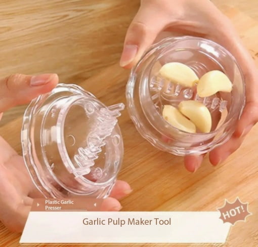 1 piece household twisting garlic box garlic press garlic masher garlic twisting garlic box garlic stirrer kitchen creative garlic press ginger grinder