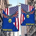 thumbnail image 3 of FLAGWIX American Flag - Montana Flag American Eagle Montana Flag TRL1430Fv19 - House Flag (29.5" x 39.5"), 3 of 3