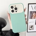 thumbnail image 1 of Funda de silicona para teléfono móvil iPhone, carcasa protectora de Cámara 2 en 1 a prueba de golpes para iPhone 14 Plus 13 12 11 Pro Max X XR XS Fivean unisex, 1 of 2