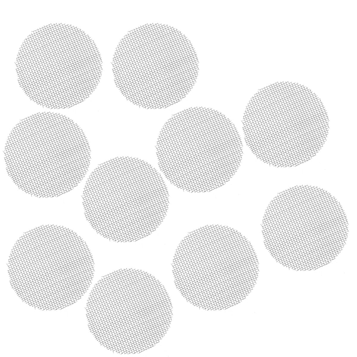 100Pcs Stainless Steel Screens Smoking Pipe Screens Tobacco Pipe Bowl