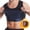 Blue_#03, variant on Men's Sauna Shirt Sauna Vest Trapping Sweat Suit - Sauna Suit for Men- Gym Workout Fitness Tank Top Trimmer