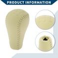thumbnail image 4 of Perilla de cambio de marchas Unique Bargains de 5 velocidades, palanca de cambio manual para Nissan Patrol 2004-2007, cuero sintético beige, 4 of 6