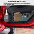 thumbnail image 4 of Organizador de puerta DIAMOOKY Metal para Jeep Wrangler JL JLU 4XE 2018-2025 y Gladiator JT 2020-2022, 4 of 8