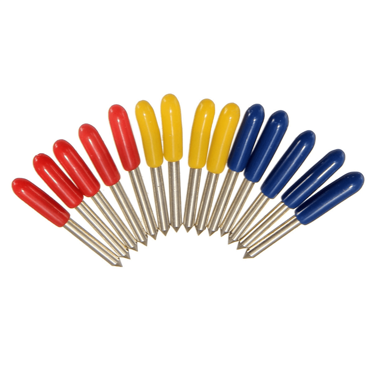 150 PCS 30/45/60 Degree Vinyl Cutter Carbide Blades with Blade Holder Blade Housing for Silhouette Cameo 3 Vinyl Cutting