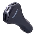 thumbnail image 6 of Philips Elite High-Speed 3-port USB Car Charger with Power Delivery, Black – DLP2558Q/37, 6 of 6