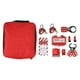 thumbnail image 1 of Kit de etiquetado de bloqueo eléctrico, cerrojos, candados de seguridad, disyuntor, bloqueo de enchufe con bolsa de almacenamiento, 1 of 5