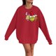 thumbnail image 1 of Sudadera de otoño MIARHB para mujer, de gran tamaño, informal, con estampado navideño, manga larga, cuello redondo, tallas S-3XL, 1 of 4