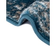 thumbnail image 2 of Unique Loom Sofia Collection Area Rug - Casino (5' Round Blue/Ivory), 2 of 10
