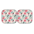 thumbnail image 7 of Fotbe Roses and Butterflies 2-Piece Car Windshield Sun Shade | Sun Blocker for Car Windshield | Foldable Automotive Interior Accessories for Sun Protection-Medium, 7 of 7