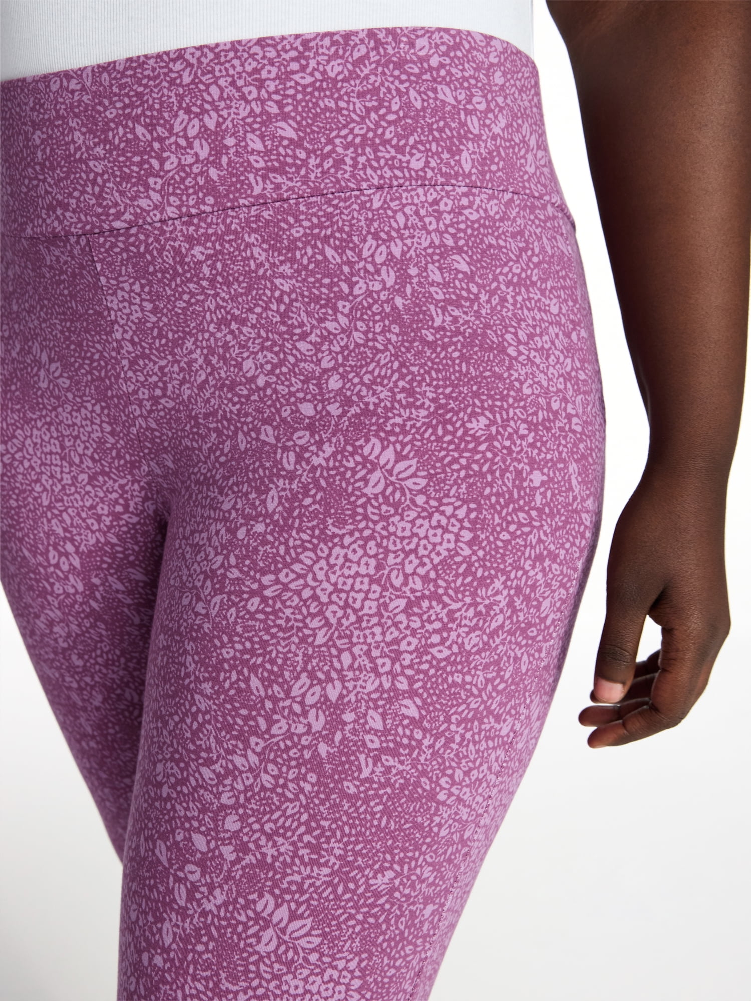Terra & Sky Women's Plus Size Capri Legging, Sizes 0X-5X