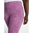 thumbnail image 4 of Terra & Sky Women's Plus Size Capri Legging, Sizes 0X-5X, 4 of 5