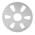 thumbnail image 1 of Hole Empty Takeup Reel,1/4 10 Inch Empty Recording Takeup Reel Sound Tape Empty Reel Built for Professionals, 1 of 9