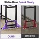 thumbnail image 5 of Rack para mancuernas niffgaff de 3 niveles, capacidad de 204 kg, ajustable, 5 of 8