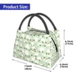 thumbnail image 2 of Easygdp Cute Frog Bolsa de Almuerzo Insulada Reutilizable, Bolsa de Mano y Bandolera para Oficina, Trabajo, Viajes, 2 of 6