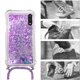 thumbnail image 5 of Estuche para teléfono con cordón para arenas movedizas anticaída de cuatro esquinas para iPhone X/XS - arenas movedizas amor púrpura Xemadio 221028-2, 5 of 9