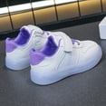 thumbnail image 4 of Purple Shimmering Girls Casual Shoes With Light Feature, For Everyday Outdoor And Indoor Use, Comfortable And Fun, 4 of 6