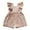 Light Pink, variant on HNMKIU Girls Romper&Jumpsuit | Baby Girls Boys Playsuits Ruffled Jumpsuit Fly Sleeve Romper Linen Overalls Summer Clothes Beige,18-24 Months