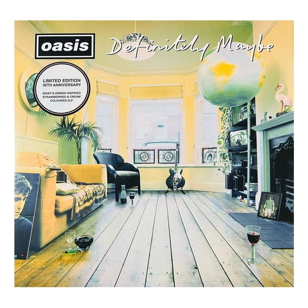 Oasis Definitely Maybe 30周年記念版　ピンク&ホワイト Oasis Definitely Maybe 30th Anniversary Rosa Pink 2 Lp Vinyl