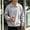 Gray, variant on LYSMORA Men's Lapel Half Zip Pullover Sweatshirt, Long Sleeve Loose Fit Casual Daily Street Athletic Tops