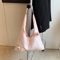 thumbnail image 4 of Bolso Hobo Hombro para Mujer Nailon Con Flores Las Axilas Compras, 4 of 9