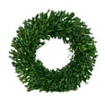 thumbnail image 2 of Preserved Boxwood Wreath 21" w/ Hanger, 2 of 4