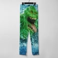 thumbnail image 2 of Ghostbusters Green Slimer Pajama Bottoms for Women Novelty Lounge Daily Cozy Soft Sleep Pajamas Pants Long Sleepwear, 2 of 7