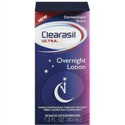 Clearasil Ultra Overnight Lotion, 1.3 oz