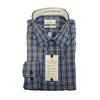 Lucky Brand Tailored Fit Button Down Casual Shirt, Blue Plaid, XL