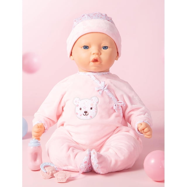 Muñeca Mother Love para bebé interactiva de 24 pulgadas con sonidos