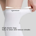 thumbnail image 6 of Women Elastic Leg Socks Golf Sun Protection Cool Ice Silk Sport High Knee Socks for Golf Tennis & Outdoor Sports Comfortable A Pair Sock, 6 of 8