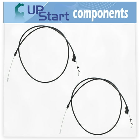 

2-Pack 588479201 Drive Cable Replacement for Craftsman 917376240 Lawn Mower - Compatible with 424919 Drive Control Cable