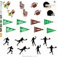 thumbnail image 3 of 24-Piece Football-Themed Disposable Toothpicks - Touchdown Players Decor, Football Party Supplies, 3 of 6