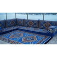thumbnail image 3 of L Shaped Arabic Floor Sofa Set, Turkish Floor Cushions, Patio Sofas, Terrace Sofa, Ethnic Sofa, Moroccan Sofas, Full Size Futon Mattress, Couch Bed, 3 of 3