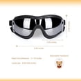 thumbnail image 4 of Gafas de sol para perros NVTED con protección UV, viento, polvo y niebla, 4 of 8