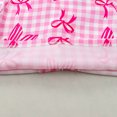 thumbnail image 5 of WUANDIXFA Kid Christmas PajamasGirls Satin Button Down Long Sleeve Pajama Set 2 Piece,Hot Pink,4-5 Years, 5 of 9